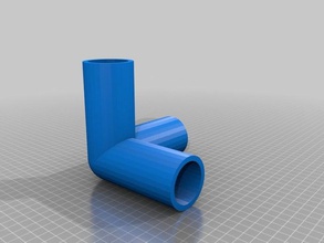 my customized every rod connector parts 3d print model - Mito3D