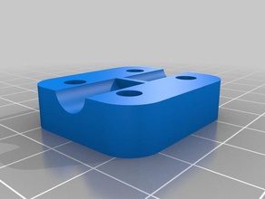 jarc sadece başka bir çubuk elemanı 3d yazıcı parçaları designspark mekanik m4 z ekseni bağlaştırıcı 3d print model - Mito3D