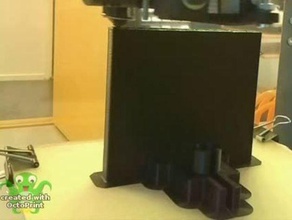 Messuhr montieren shapeoko 2 rotary tool holder größer Teile shapeoko2 3d print model - Mito3D