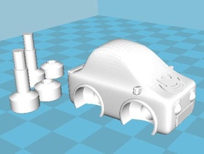 bebekler icin araba 2 baby-Autos Autos Spiel - Spielzeug 3d print model - Mito3D