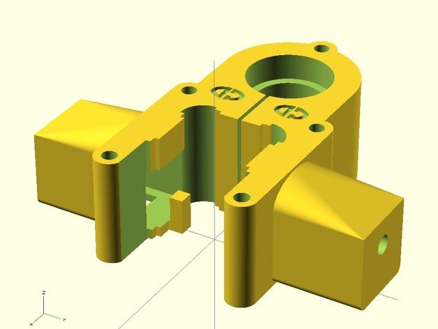 3drag k8200 eixo z suporta 10 superior Impressora 3d de peças asse-z asse unidade cd puck3d supporti eixo-z 3D print model - Mito3D