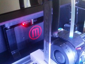 build plate leveling jig use digital calipers 3d printer accessories replicator 3d print model - Mito3D