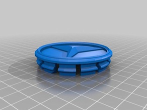 mercedes-tsw-centercap A impressão 3d 3d print model - Mito3D