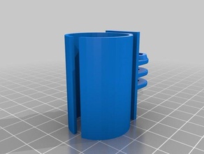 laser holder 3d printing gopro mount pointer 3d print model - Mito3D