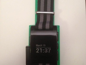 pebble watch titular móveis telefone 3d print model - Mito3D