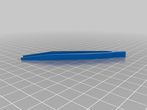 tweezers v2 other blender reprap tool 3d print model - Mito3D