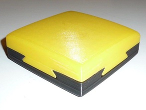 doppia coda di rondine puzzle twist i inventore il marmo scorrevole 3d print model - Mito3D