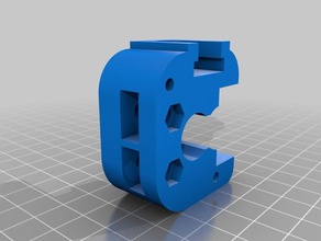 mikro alanında - e3dv6 3d yazıcı ekstruder e3d kossel ultibot 3d print model - Mito3D