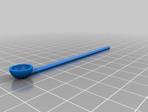 015ml stevia tsp equivalent measuring spoon kitchen & dining customized 3d print model - Mito3D