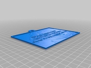 ricardo's gift 2d art customized 3d print model - Mito3D