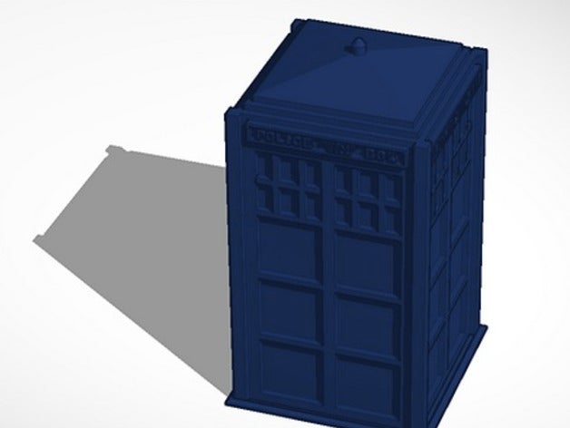 tardis 2 3 d baskı doktor 3D print model - Mito3D