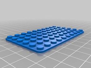 base lego berio 6x10base jouets de construction personnalisé 3d print model - Mito3D