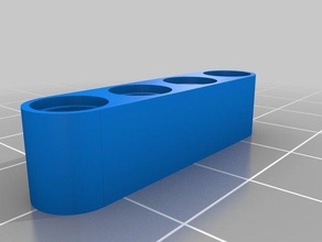 lego tecnics proba brinquedos de construção personalizado 3d print model - Mito3D
