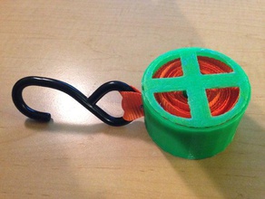 ratchet strap spool keeper automotive holder 3d print model - Mito3D