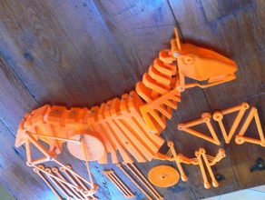 meccanici-cavallo giocattoli meccanici cavallo 3d print model - Mito3D