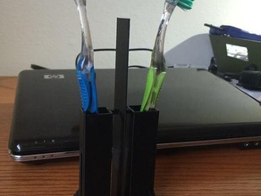 spazzolino da denti stand bagno spazzola titolare sta 3d print model - Mito3D