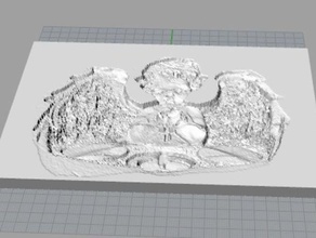 lithophane d'ange art de la bride l'ange lithophanie 3d print model - Mito3D
