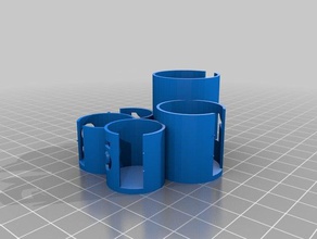 coin holder chf 3d print model - Mito3D