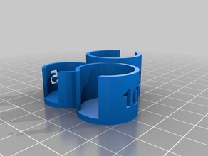 coin holder chf small math 3d print model - Mito3D
