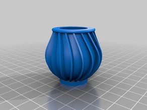 turbowlz esculturas tigela turbo-vaso 3d print model - Mito3D