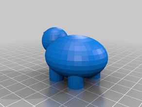 fantabulous wluff-bojo 3d printing sheep 3d print model - Mito3D