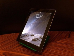 Ebene 3, ipad2 stand tablet apple ipad Ständer 3d print model - Mito3D
