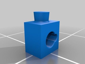 mason project 3d printing block cool hole 3d print model - Mito3D