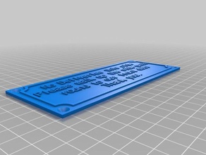 meu personalizados simples nome de sinal sinais e logotipos personalizado 3d print model - Mito3D