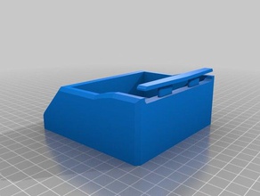 modern buisiness card holder office business container feng shui 3d print model - Mito3D