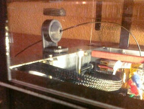 basit casetop filament kılavuzu solidoodle 3d yazıcı aksesuarlar 3d print model - Mito3D