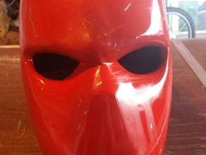 red hood bat man costume 3d print model - Mito3D