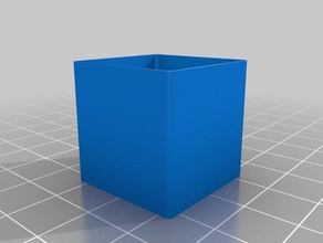 mince paroi d'étalonnage cube - 0,55 x 25 L'impression 3d tests personnalisé 3d print model - Mito3D