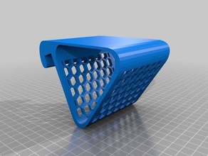 simple phone holder honeycomb pattern mobile 3d print model - Mito3D
