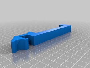 abierto de haz simple soporte bobina Impresora 3d las piezas filamento openbeam abrir la viga 3d print model - Mito3D