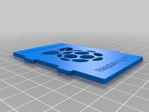 raspi eletrônica personalizado 3d print model - Mito3D