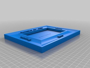 my customized coved picture frame -- second try decor 3d print model - Mito3D