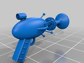 my customized ray gun costume 3d print model - Mito3D