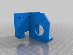 adapter prusa extruder xl3d 3d-Drucker-Extrudern extru 3d print model - Mito3D