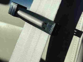 seatbelt clamp automotive 3d print model - Mito3D