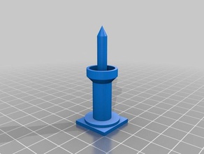 Prenses Kulesi nasıl isterseniz binalar ve yapılar customizer çap yuvarlak kule 3d print model - Mito3D