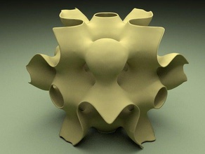 Loch-art-cube Mathe-Kunst Kunst math Bio 3d print model - Mito3D