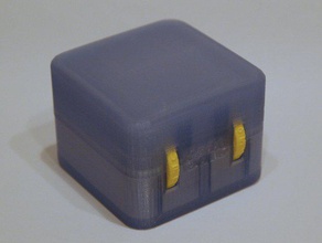 coffre-fort les conteneurs le code de verrouillage préassemblés 3d print model - Mito3D