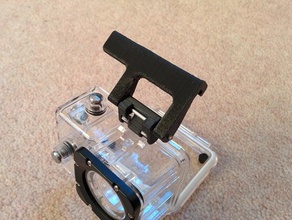 sjcam replacement case fastener camera sj4000 3d print model - Mito3D