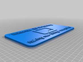 school 3d print sign signs & logos customized 3d print model - Mito3D