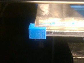 glass plate clip wanhao duplicator 4 3d printer parts bed 3d print model - Mito3D