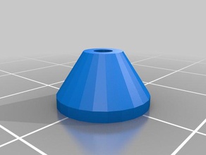 cone marijuana 3d print model - Mito3D
