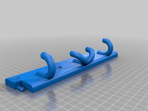 meine angepassten modularen hook-system - Organisation kundengebundene 3d print model - Mito3D
