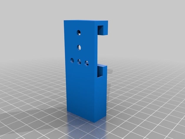 openbeam kossel pro mount spool holders 3d printer accessories obkp holder 3D print model - Mito3D