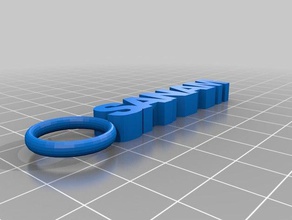 anahtar zinciri 3d print model - Mito3D