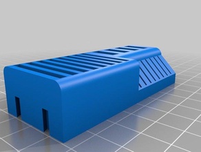 4 usb stick 8 sd card microsd holder - expandable organization customized 3d print model - Mito3D